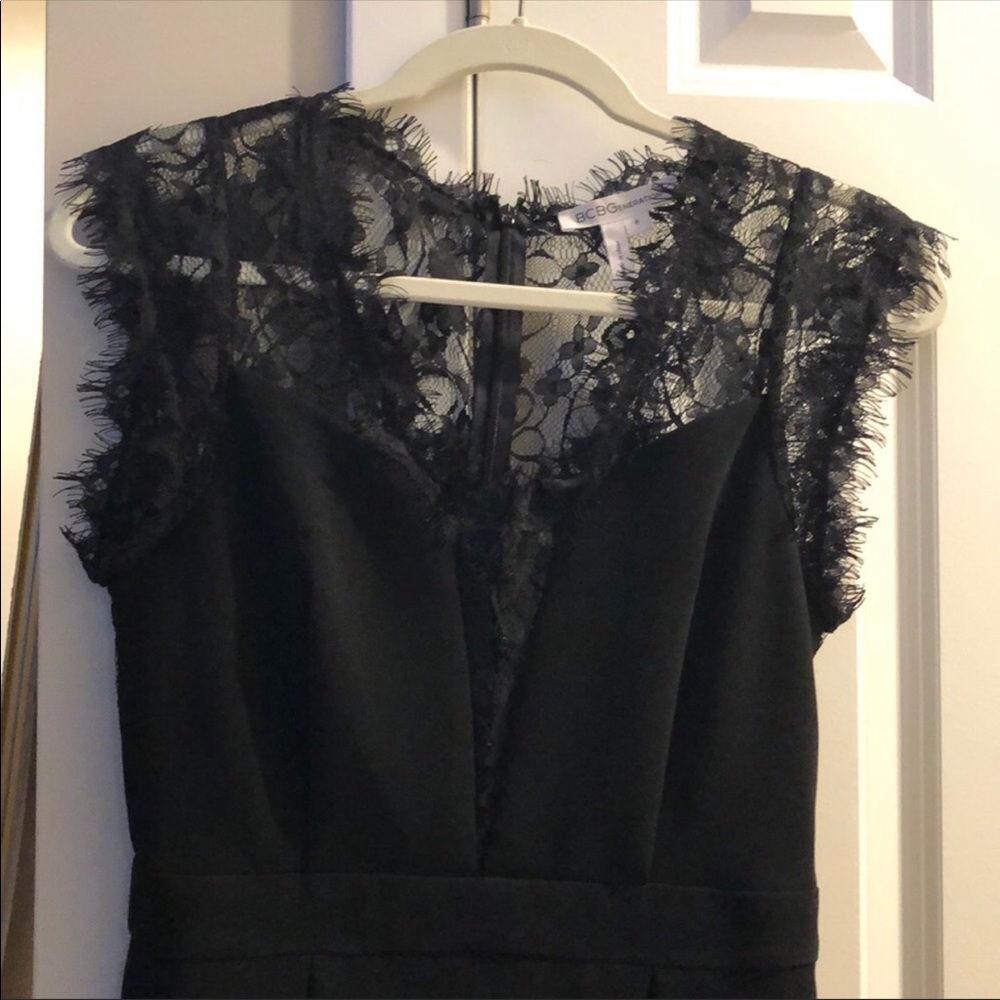 BCBG Generation black lace dress